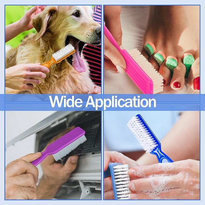Mifoci 120 Pcs Handle Grip Nail Brush - Image 6
