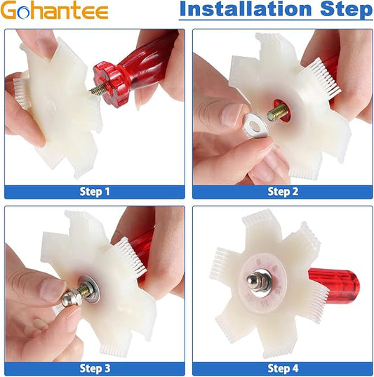 Air Conditioner Fin Comb Radiator Condenser AC Fin Straightener Cleaner Repair - Image 2