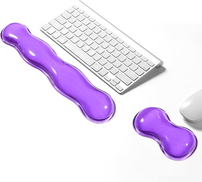 Gel Keyboard Wrist Rest Set, Ergonomic Keyboard Mouse Wrist Rest by COPORISO