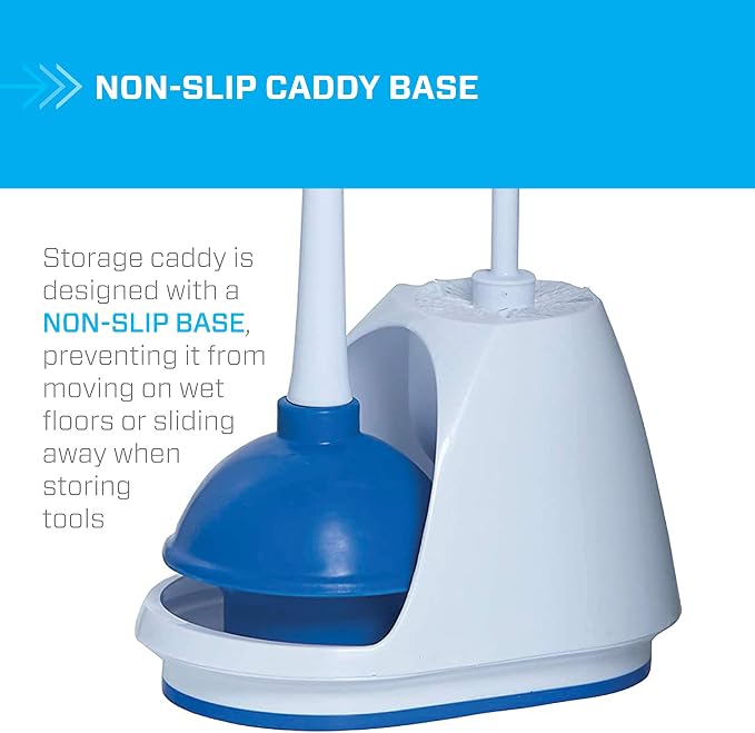 Mr. Clean Toilet Bowl Brush and Plunger Caddy Combo - Image 7