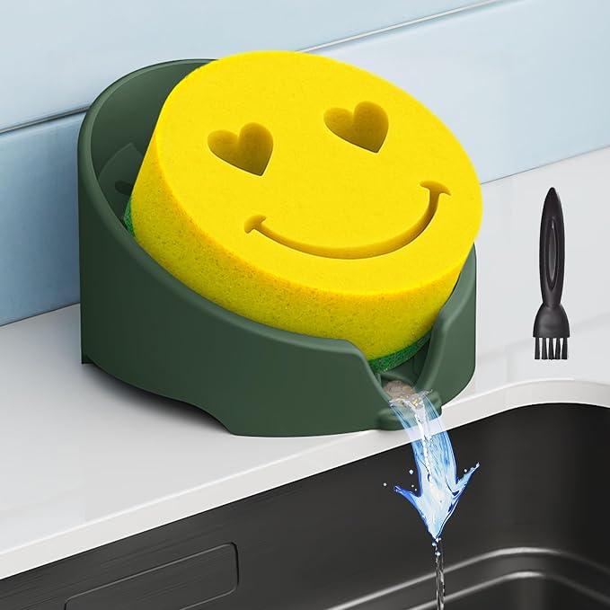 NiHome Silicone Sponge Holder Compatible by NiHome