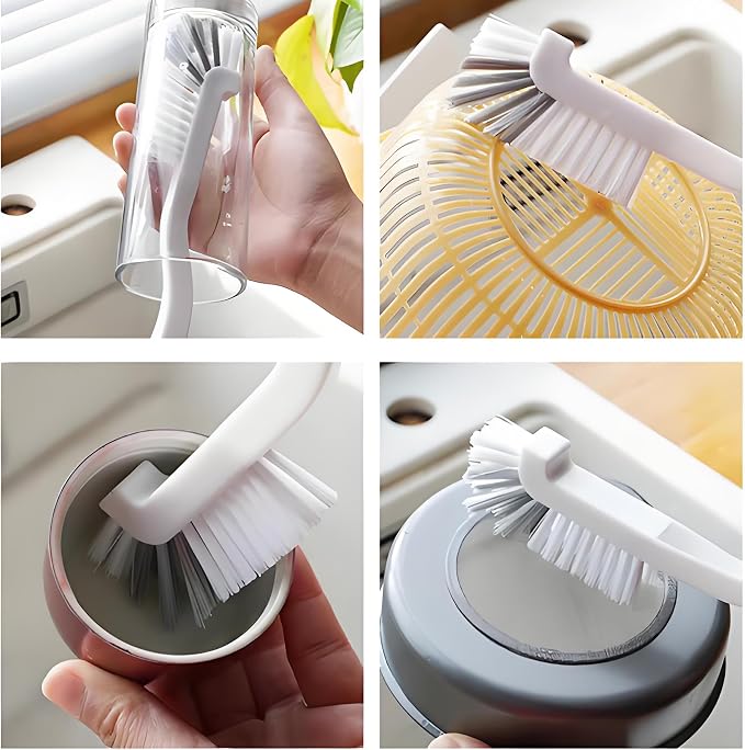 Crevice Cleaning Brush 12Pcs, Hard Bristle Deep Cleaning Brushes Supplies - Image 4