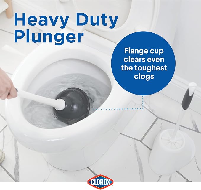 Clorox Toilet Plunger and Bowl Brush Combo - Image 5