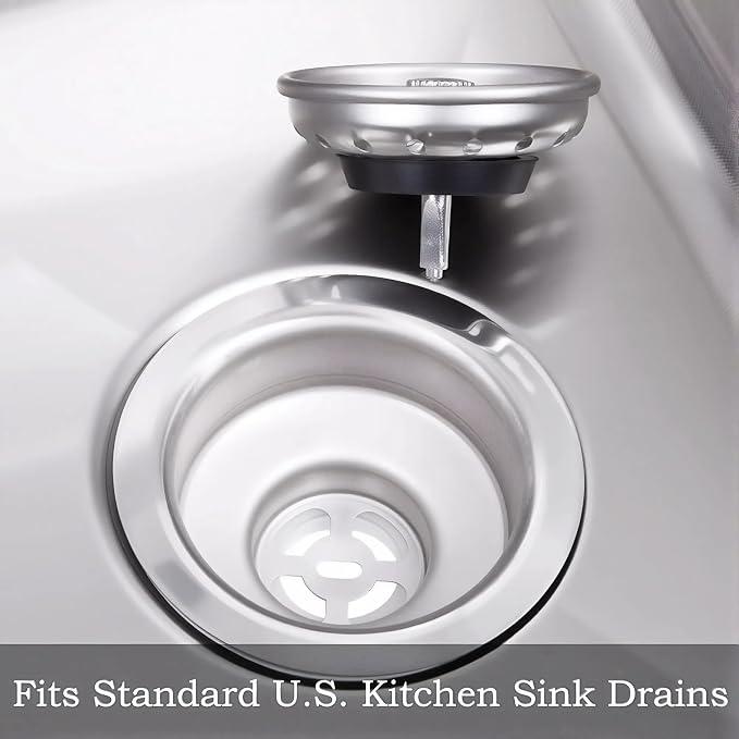 Kingrol 4 Pack Kitchen Sink Strainers - Image 7