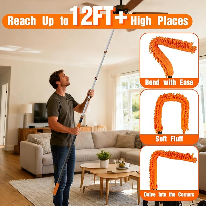 20FT Reach Duster Cleaner Kit, Dusters - Image 9