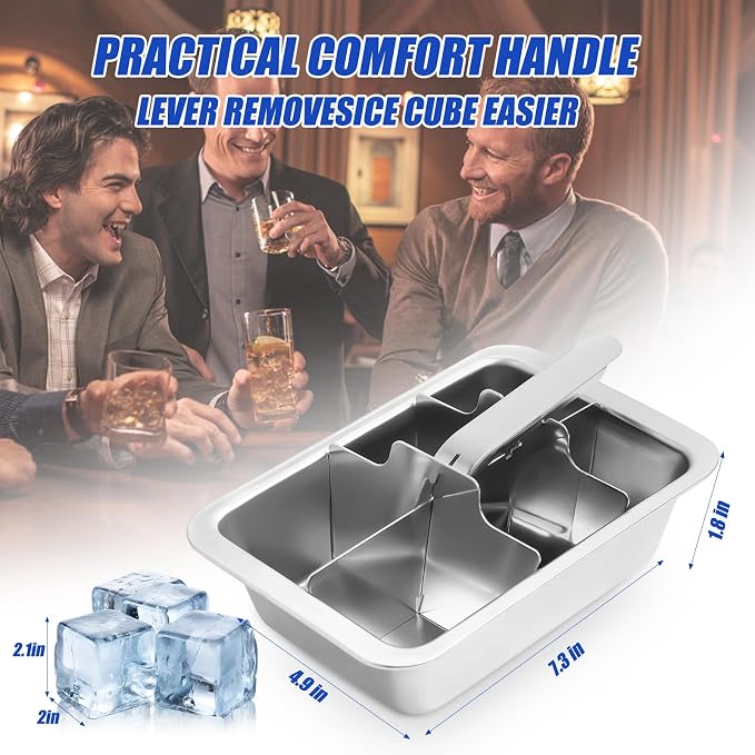 Professional Ice Cube Trays Stainless Steel - Image 2