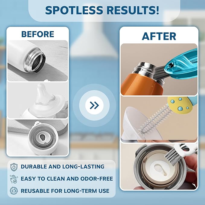 Cup Lid Cleaning Brush, Cleaning Brush Tool - Image 6