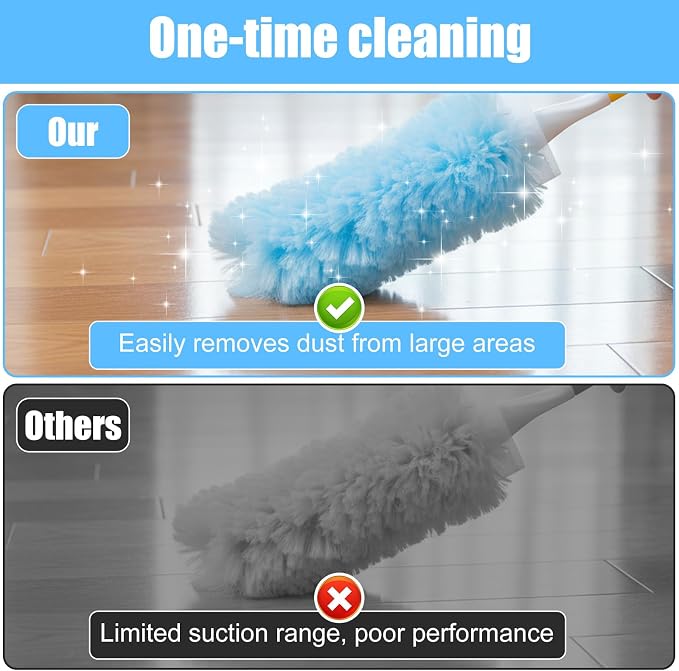 40 Count Duster Refills for Most Duster Handle, 360° Heavy Duty Duster Refills - Image 5