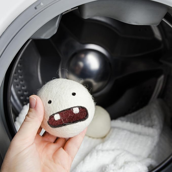 Woolbuddy Dryer Balls, Monster Design - Image 5