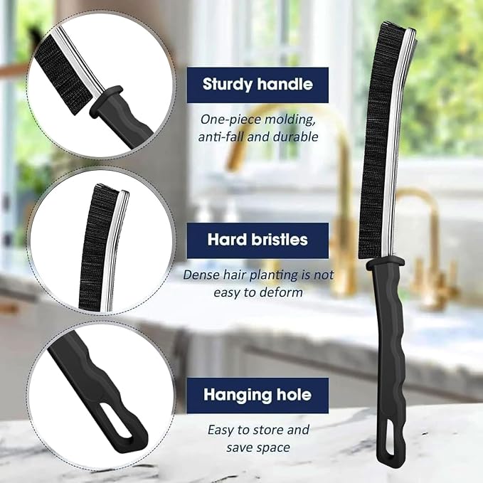 Crevice Cleaning Brush, Tight Spaces & More 12pcs - Image 3