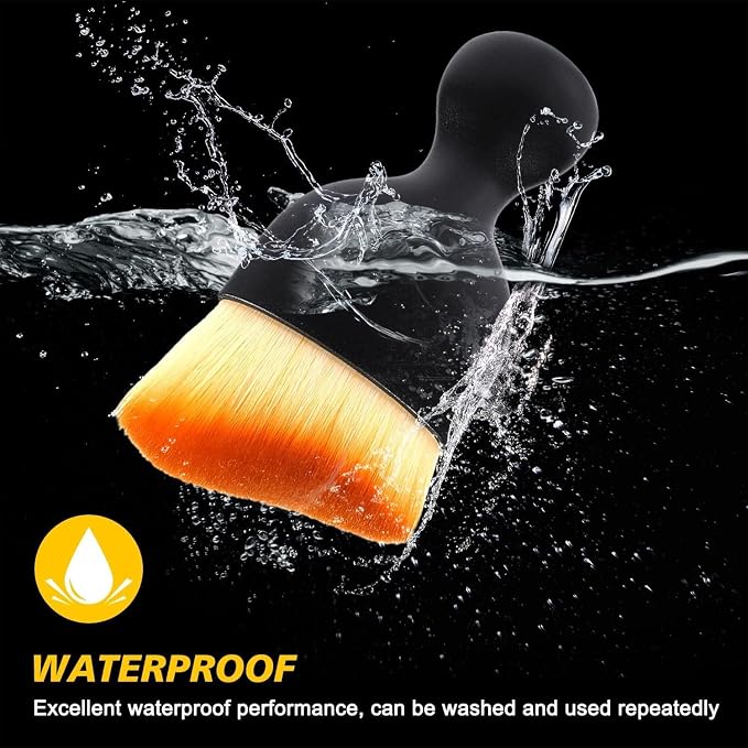 3PCS Car Interior Cleaning Tool, Car Cleaning Brush Interior Dust Collectors - Image 3