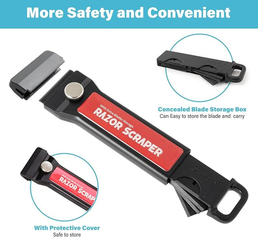 Gomake Plastic Razor Blade Scraper Tool - Image 2