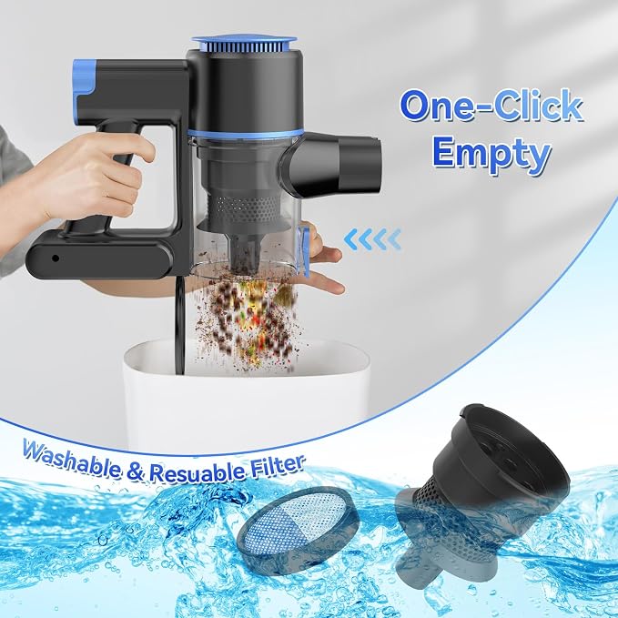 N8 Cordless Vacuum Cleaner, Lightweight Stick Vacuum - Image 9