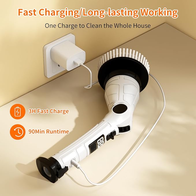 Electric Spin Scrubber, Power Electric Scrubber - Image 6