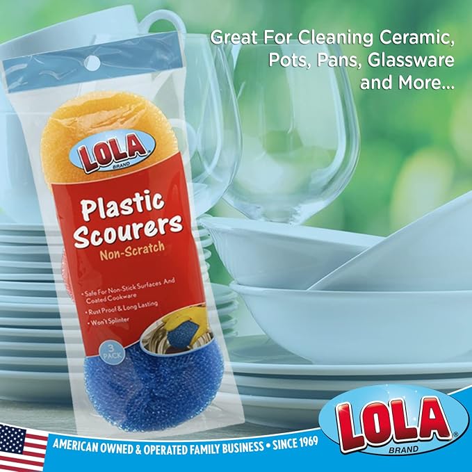 LOLA Plastic Mesh Scouring Pads - Image 4