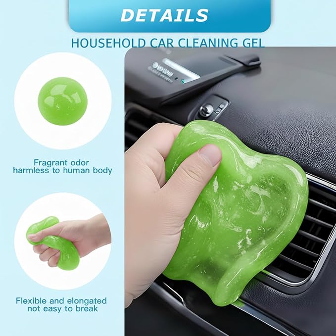 MysticHome for Car Cleaning Gel 160g, Reusable Cleaning Putty for Interior - Image 3