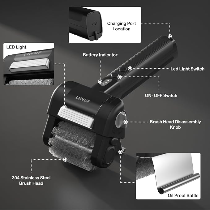 Electric Grill Brush, Grill Cleaner - Image 7