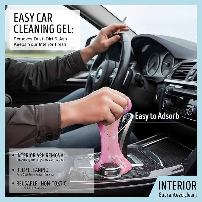 Car Cleaning Gel, Reusable Car Cleaning Putty - Image 4