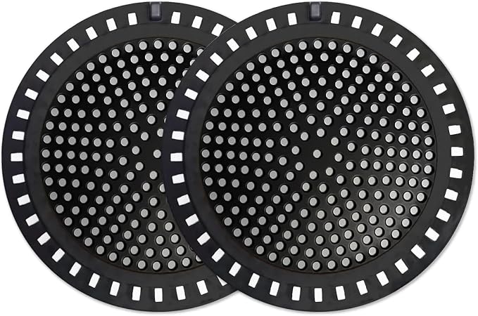 2PCS Shower Hair Drain Catcher/Strainer/Cover/Filter/Trap, Hair Stopper Floor by Seatery