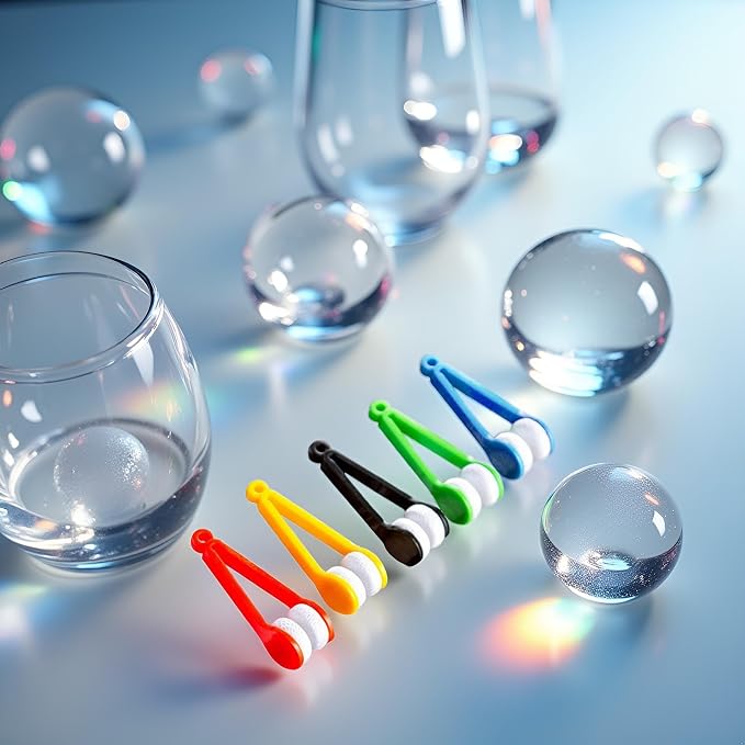 5Pcs Spectacle Glass Cleaner Eye Glasses Lens Cleaner Microfiber Cleaning Cloth - Image 6