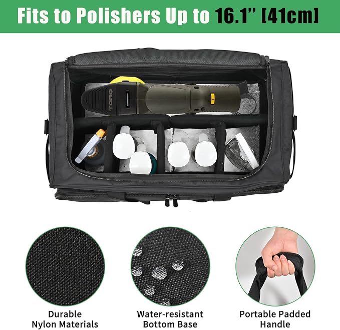 Large Car Detailing Bag, Cleaning Caddy - Image 3