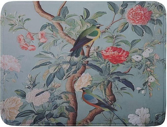 Khope Chinoiserie Dish Drying Mat by Unknown