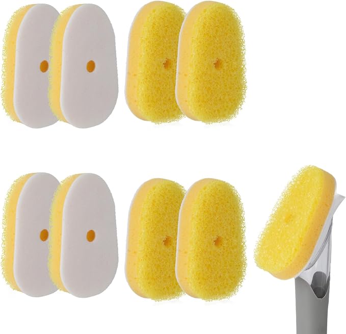 8 Packs Dish Wand Sponge Refills by Unknown