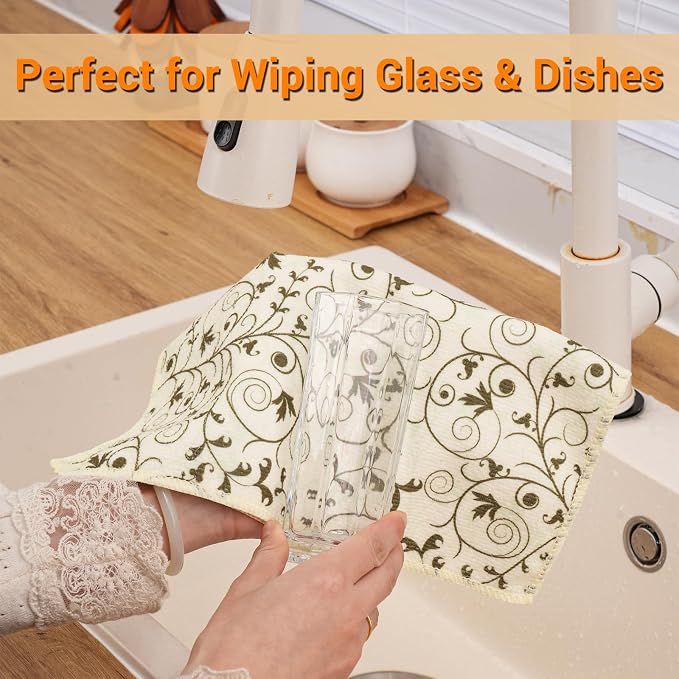 YUA Microfiber Cleaning Cloth 12 Pack, Microfiber Towels Cleaning, Microfiber - Image 4