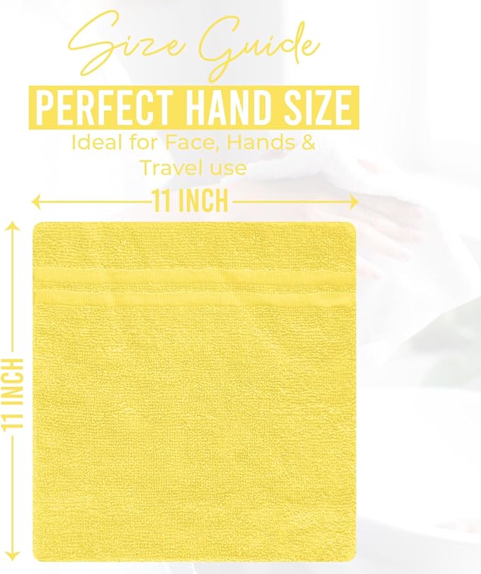 DAN RIVER 10 Pack Wash Cloths for Showering - Image 2