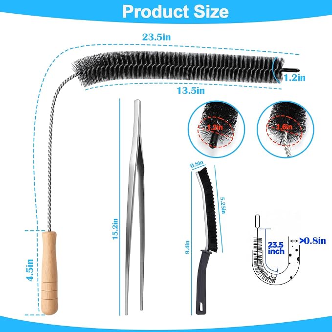 XANGNIER 3 Pack Dryer Vent Cleaner Kit, Flexible Dryer Lint Brush Vent Cleaner - Image 8