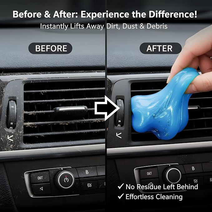 Car Cleaning Gel, Reusable Car Cleaning Putty - Image 3