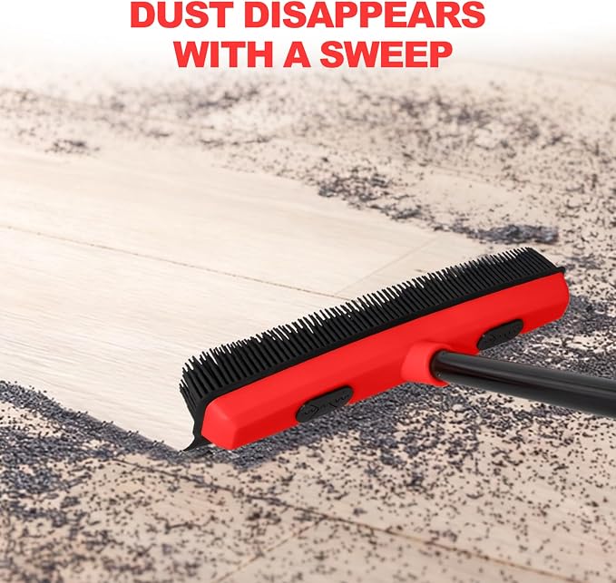 Rubber Broom for Pet Hair Removal - Image 3