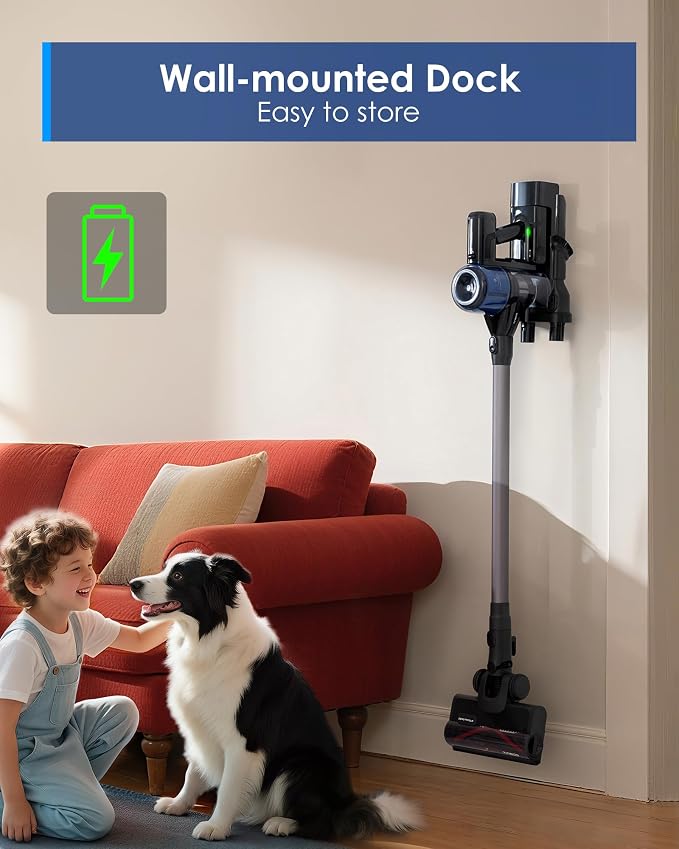 Tineco Pure ONE S30 Cordless Vacuum Cleaner, 150AW Powerful Suction, Zero - Image 8