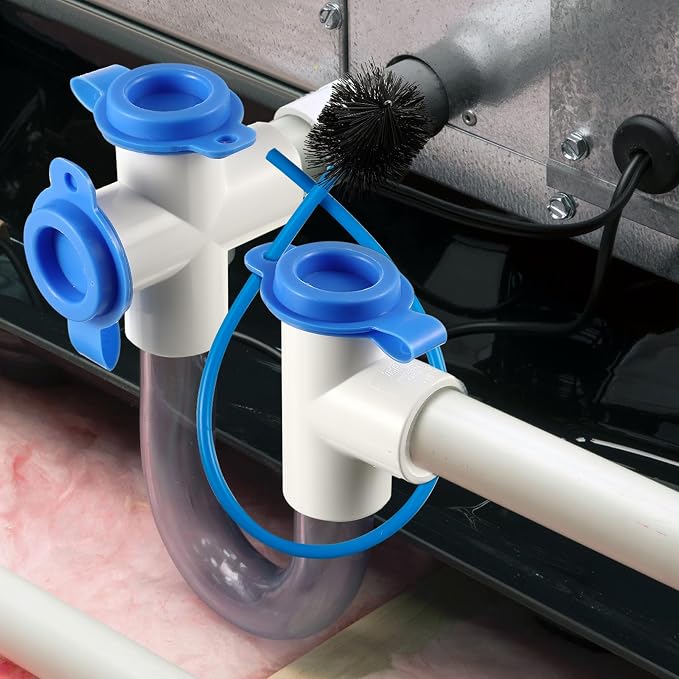 3 Pcs Condensate Trap Flexible Drain Brush, 16 Inch AC Drain Line Cleaning Brush - Image 6