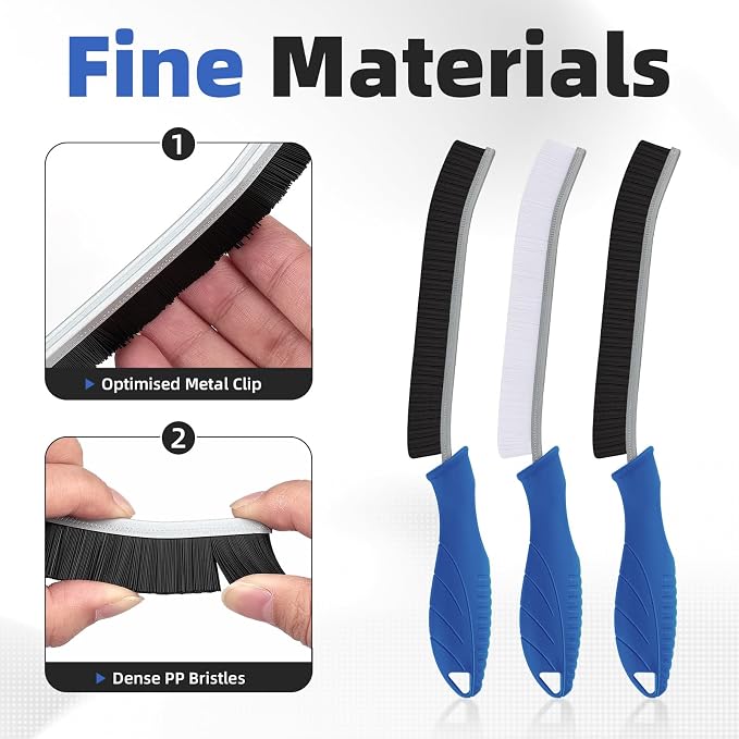 Hard Bristle Crevice Cleaning Brush - Image 4