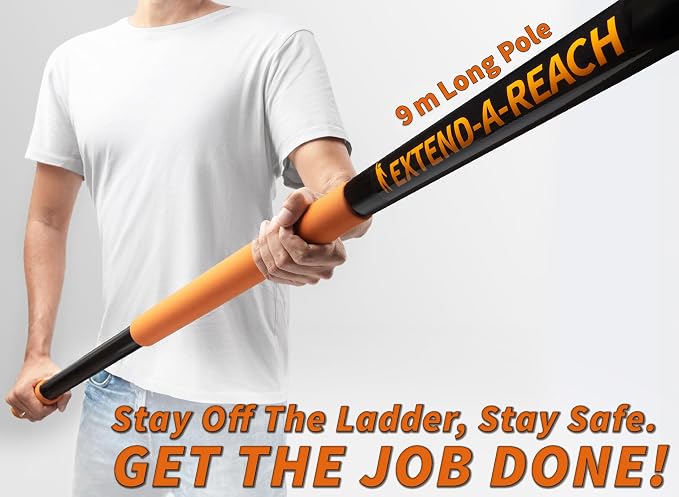 5-30 ft Long Telescopic Extension Pole // Multi-Purpose Extendable Pole - Image 3