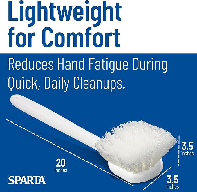 SPARTA Flo-Pac Utility Scrub Brush Dish Brush, Kitchen Brush - Image 4