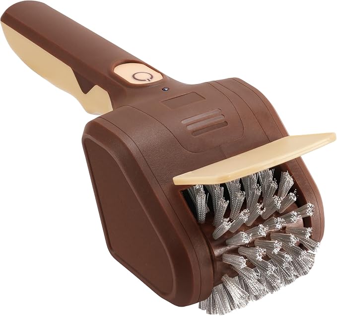BBQ Grill Brush for Outdoor Grill, Cordless Electric Grill Cleaner, by ElectricGrillCleaningBrush