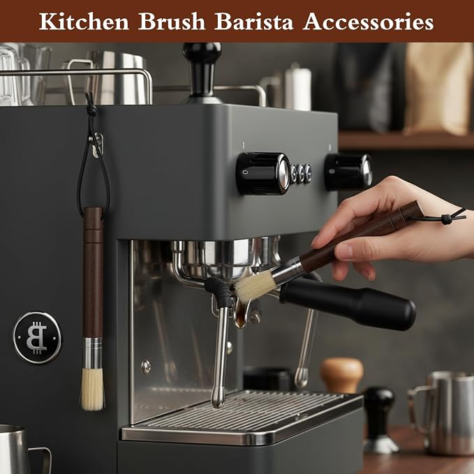 2 Pack Coffee Grinder Cleaning Brush, Espresso Machine Cleaning Brush - Image 4
