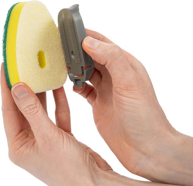 Smilyeez No-Plastic Heavy Duty Green Sponge Refill - Image 2
