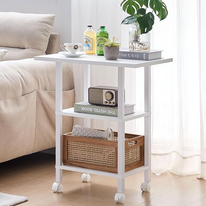 Lerliuo White 3 Tier Printer Stand - Image 4