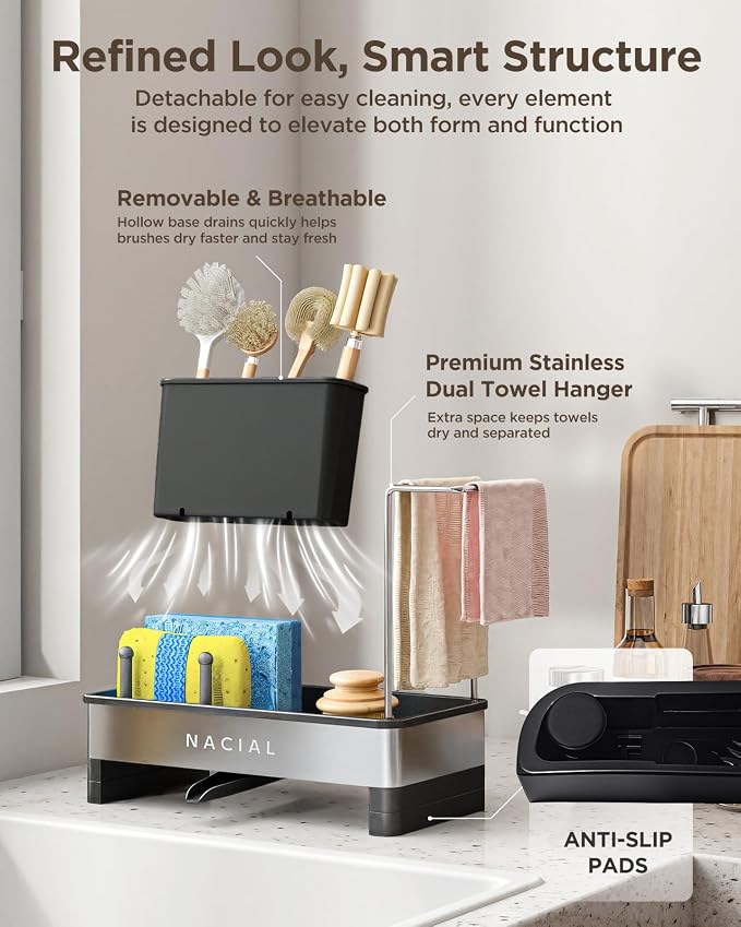 Nacial Kitchen Sink Caddy Organzier - Image 5