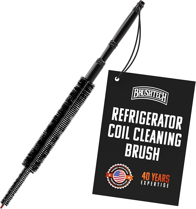 Brushtech Appliance Care Refrigerator Coil Cleaning Brush by Lehmans
