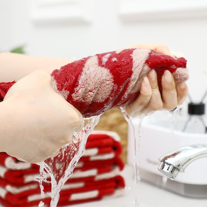 Frienda 4 Pcs Valentine's Day Hand Towels - Image 3