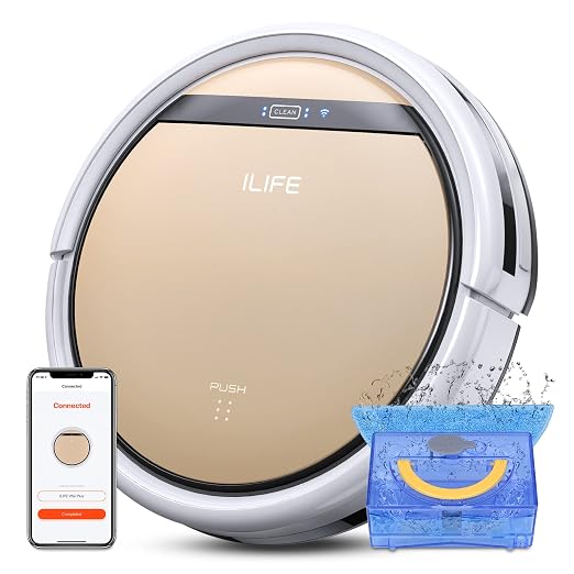 ILIFE V5s Plus Robot Vacuum and Mop Combo by ILIFE