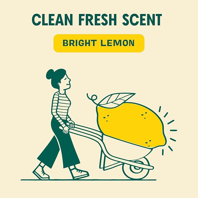 Aunt Fannie's Natural Cleaning Vinegar Wipes, Bright Lemon Scent - Image 5