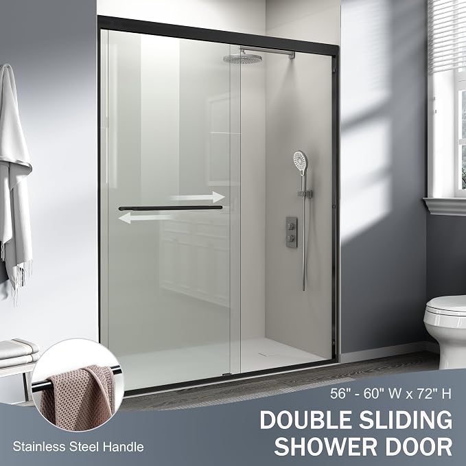 Abruzzo Double Sliding Shower Door - Image 2