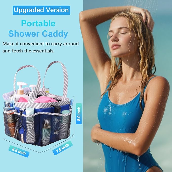 Haundry Mesh Shower Caddy Portable - Image 4