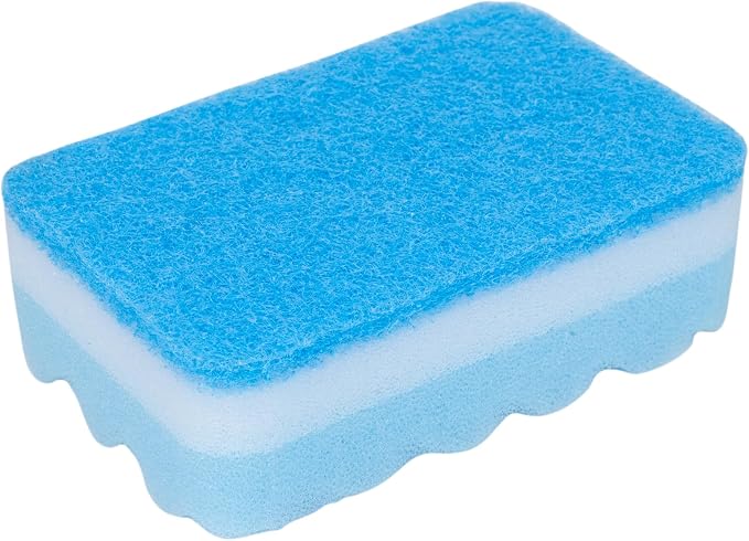 Fabuloso Scratch-Free Kitchen Dish Sponges, Rainbow Cellulose Scrubber Sponge - Image 8