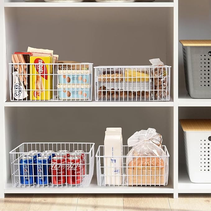Orgneas Freezer Organizer Bins, Upright Freezer Basket Drawer Organizer Bins - Image 7